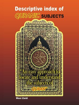 cover image of Descriptive Index of Quranic Subjects